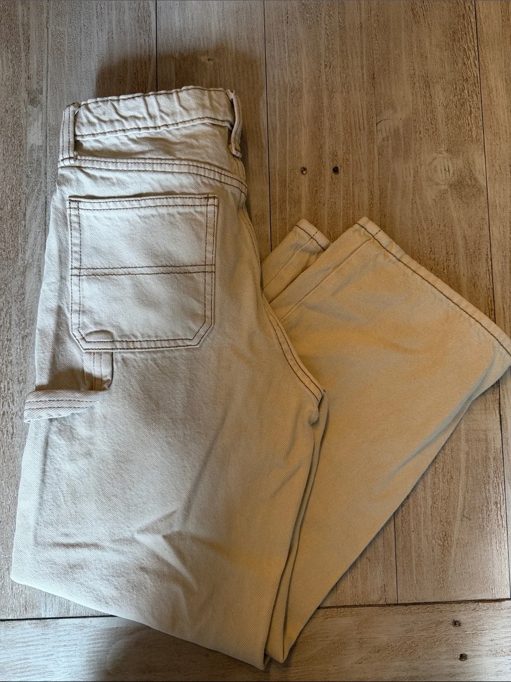 Old Navy Beige Kids Jeans